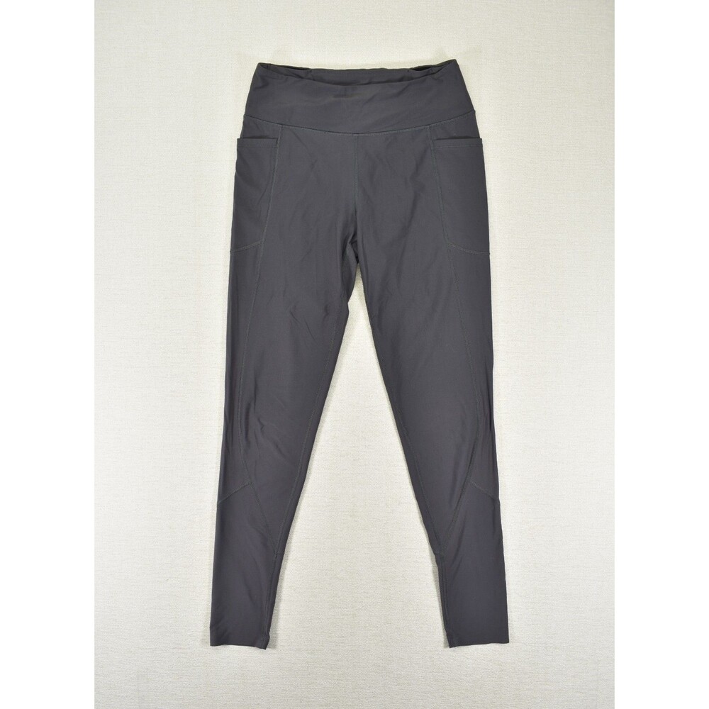 Victoria Secret VSX Sport Womens Medium Dark Gray High Rise Pocket Leggings
